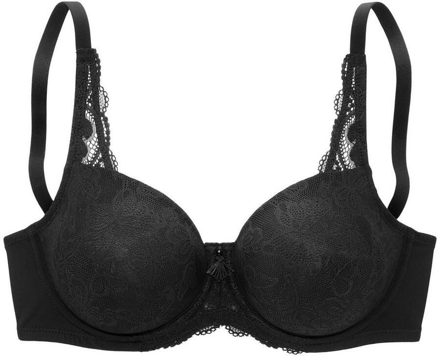 Nuance Minimizer-bh met beugel van ultra-dun jacquardmateriaal met vlinderpatroon - Foto 2