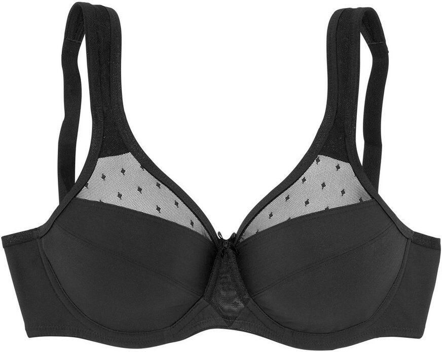 Nuance Minimizer-bh met beugels en licht transparant tule in de bovenste cup - Foto 3