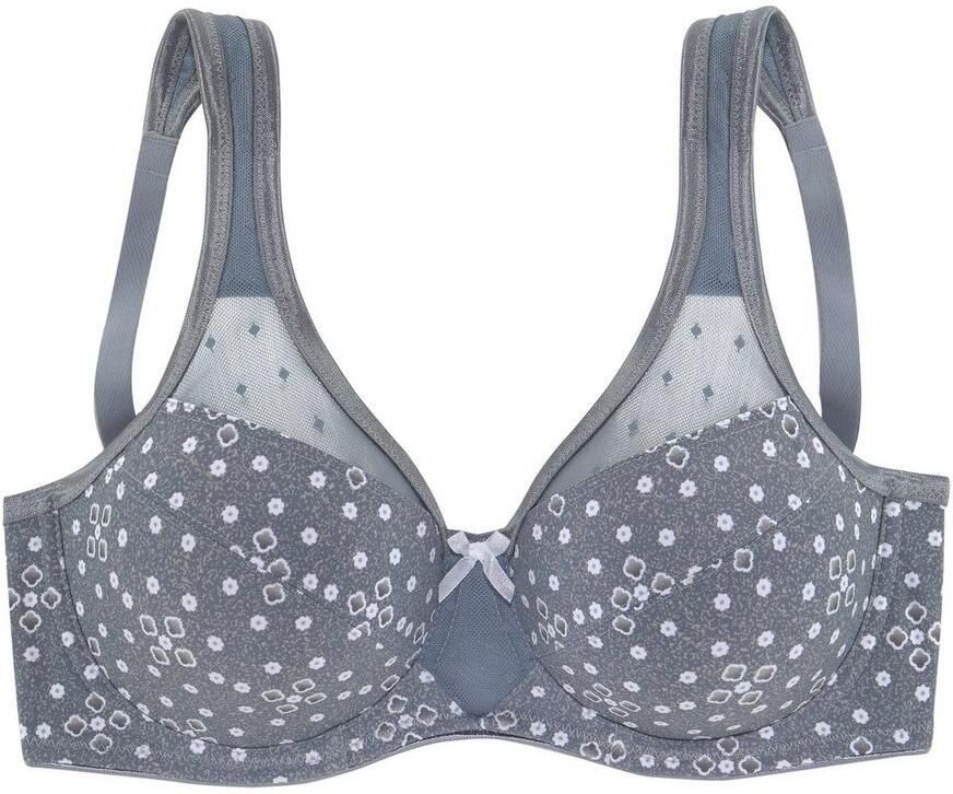 Nuance Minimizer-bh met beugels en licht transparant tule in de bovenste cup