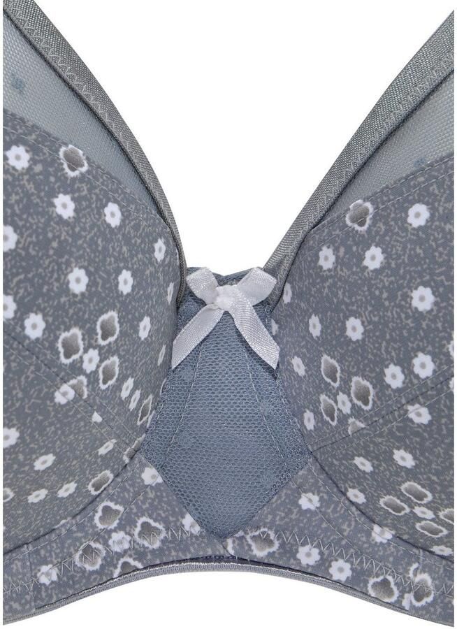 Nuance Minimizer-bh met beugels en licht transparant tule in de bovenste cup - Foto 2