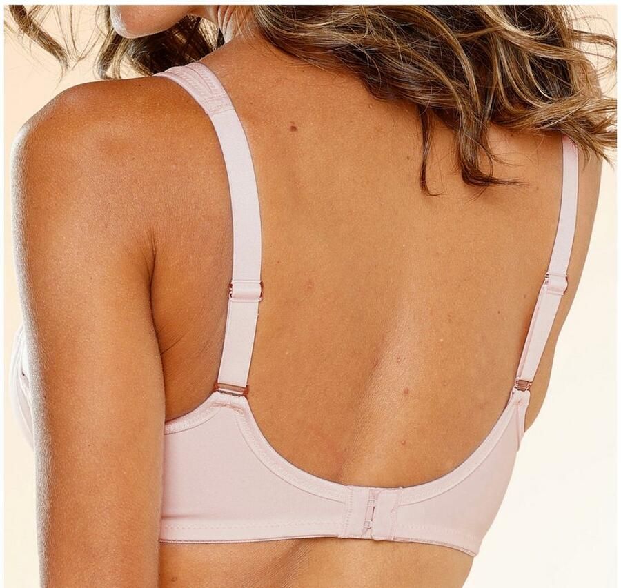 Nuance Minimizer-bh met beugels en licht transparant tule in de bovenste cup