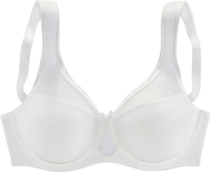 Nuance Minimizer-bh met beugels en licht transparant tule in de bovenste cup - Foto 3