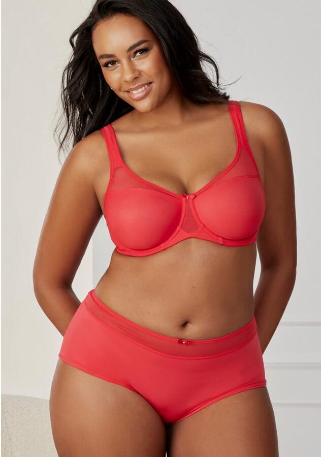 Nuance Minimizer-bh met beugels en modieuze mesh - Foto 4