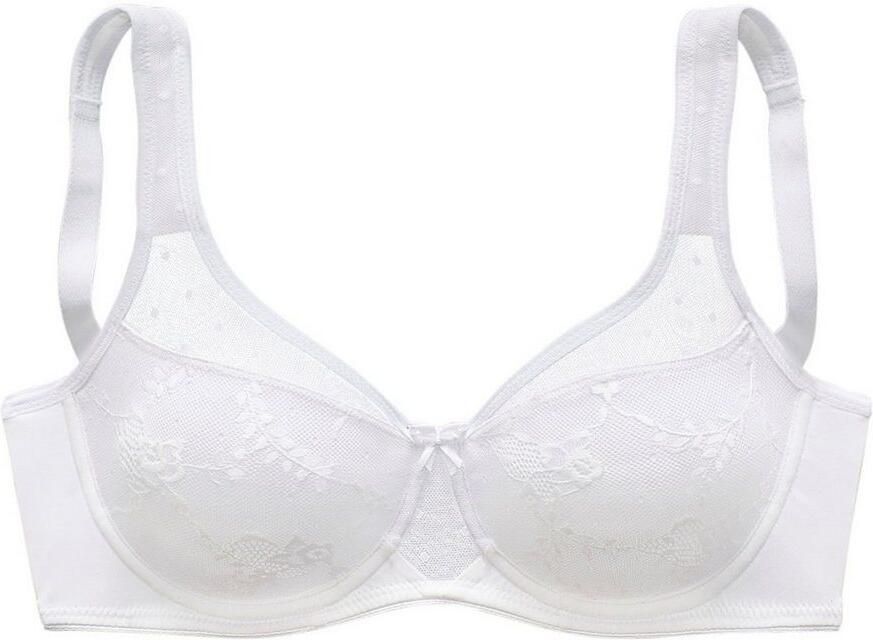 Nuance Minimizer-bh met beugels gevormd met fijn gebloemd kant - Foto 2