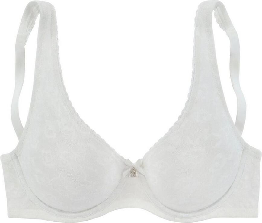 Nuance Minimizer-bh met fijn gebloemd kant en cut-outs - Foto 2