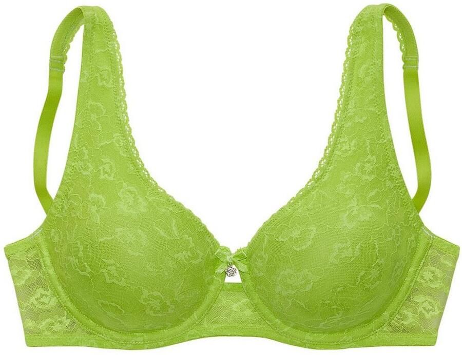 Nuance Minimizer-bh met fijn gebloemd kant en cut-outs - Foto 5