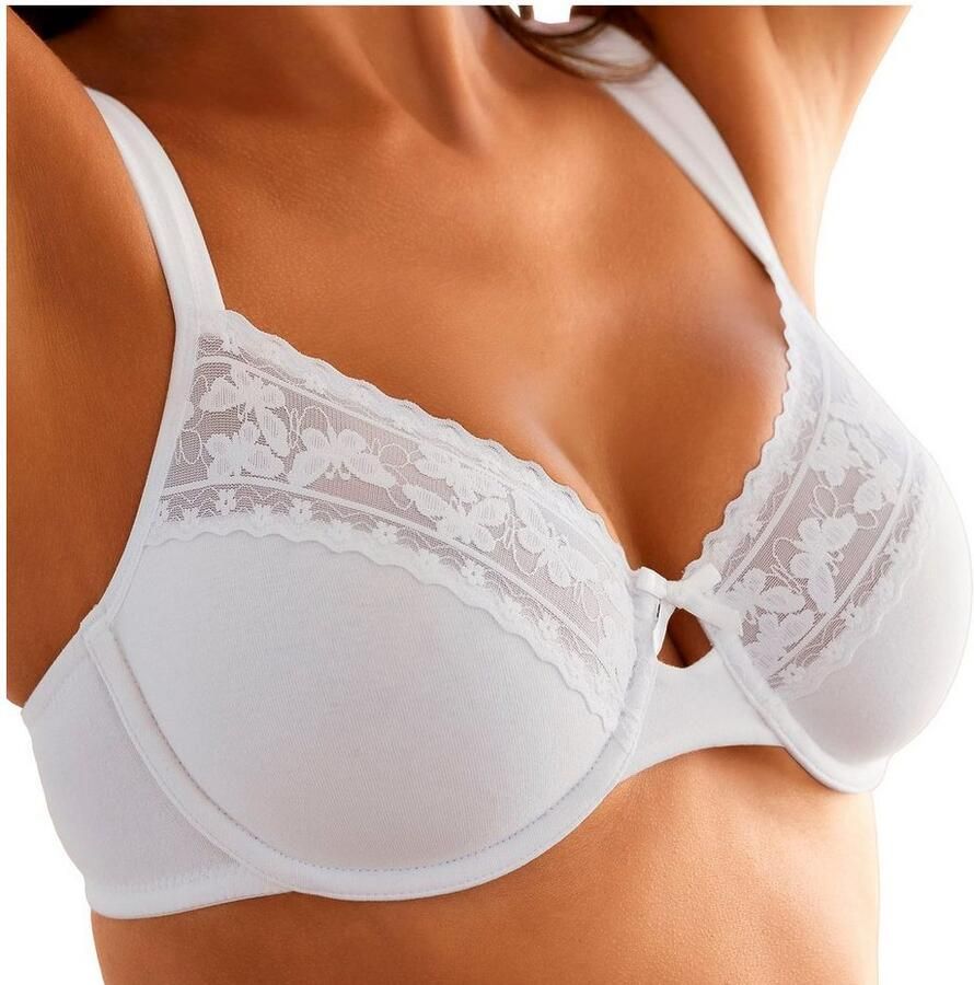 Nuance Minimizer-bh met kant in vlinderpatroon