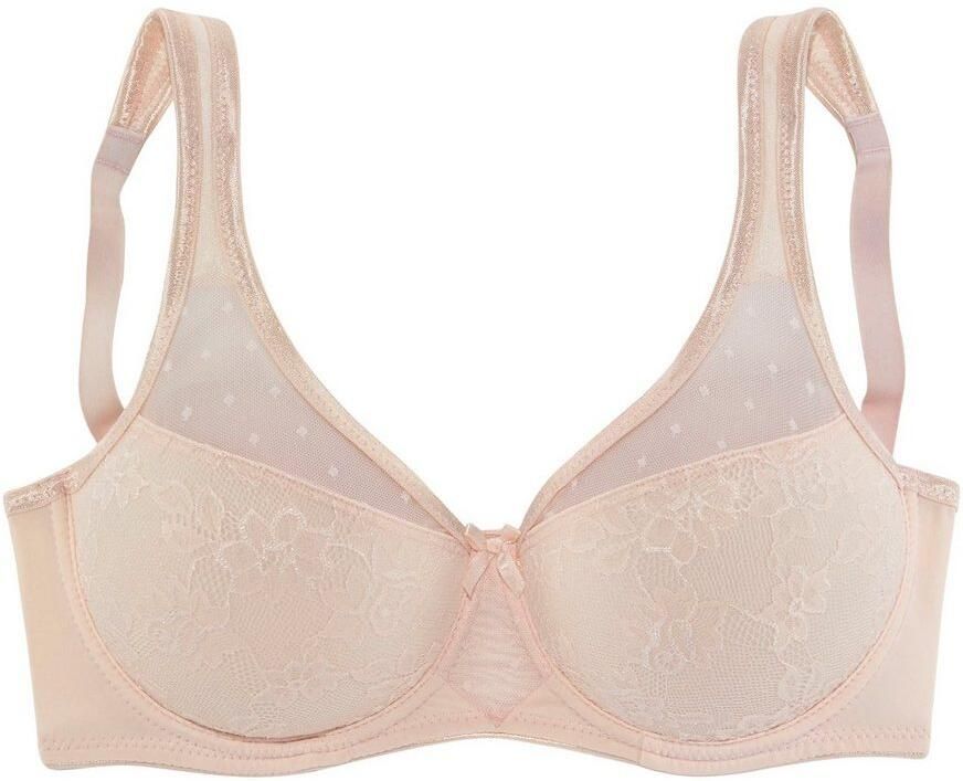 Nuance Minimizer-bh met tegengevoerde jacquardkant dessous