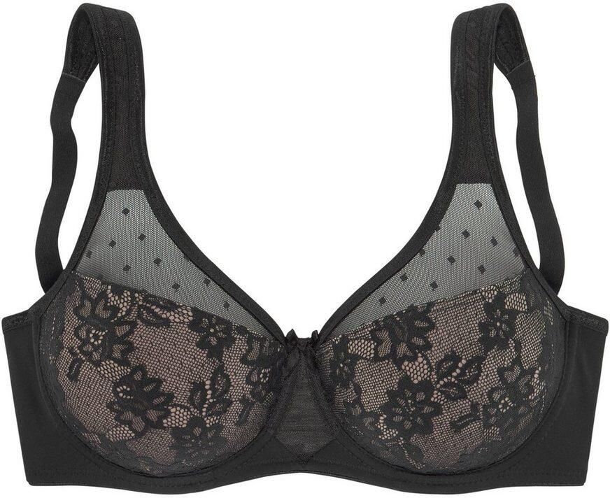 Nuance Minimizer-bh met tegengevoerde jacquardkant dessous