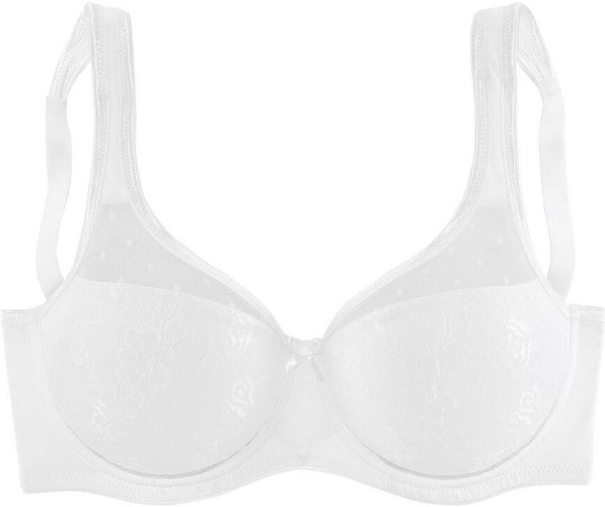 Nuance Minimizer-bh met tegengevoerde jacquardkant dessous - Foto 3