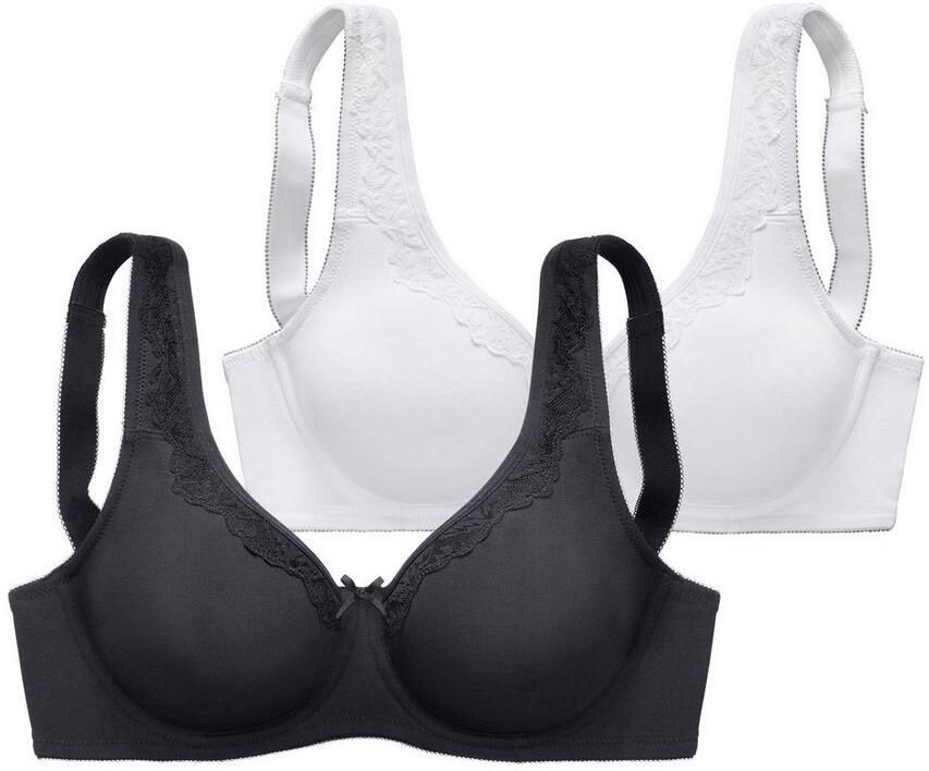 Nuance Minimizer-bh van zachte katoenkwaliteit in aantrekkelijke duoverpakking (Set van 2) - Foto 4