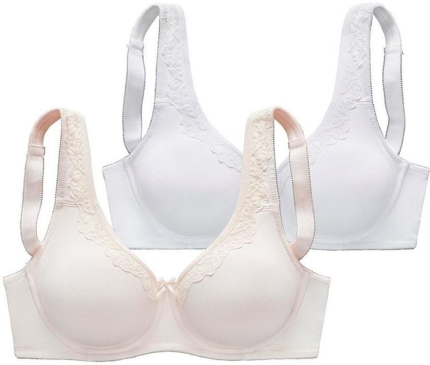 Nuance Minimizer-bh van zachte katoenkwaliteit in aantrekkelijke duoverpakking (Set van 2) - Foto 3