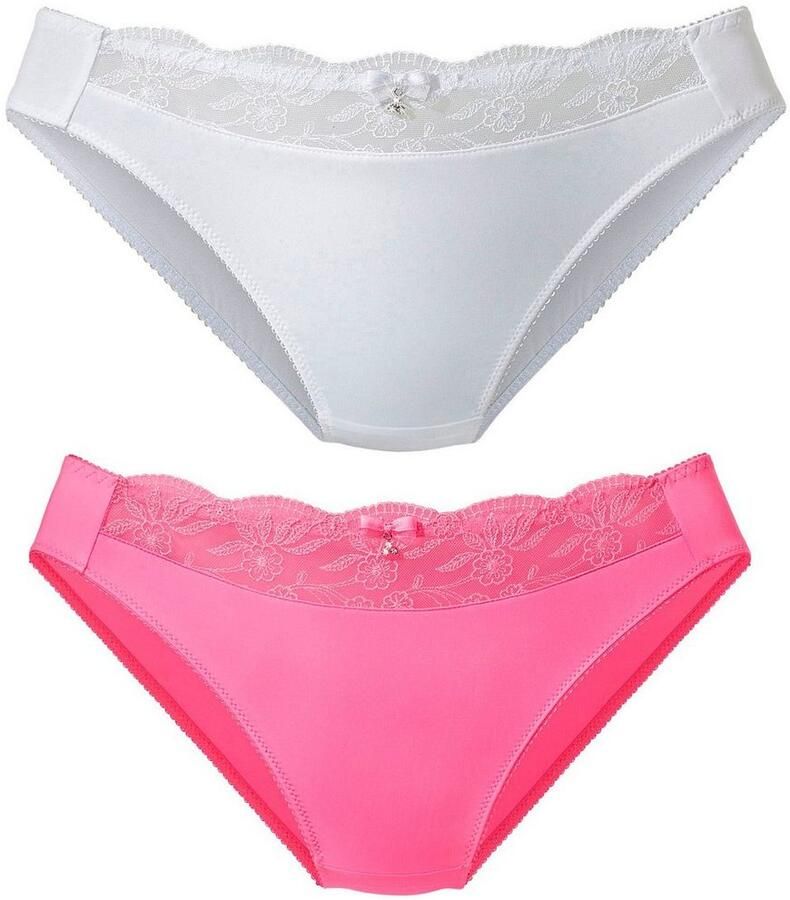 Nuance Slip met mooie borduurkant (set 2 stuks) - Foto 2