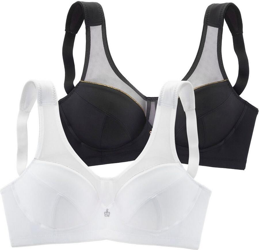 Nuance Steun-bh met modieuze netinzetten (Set van 2) - Foto 5