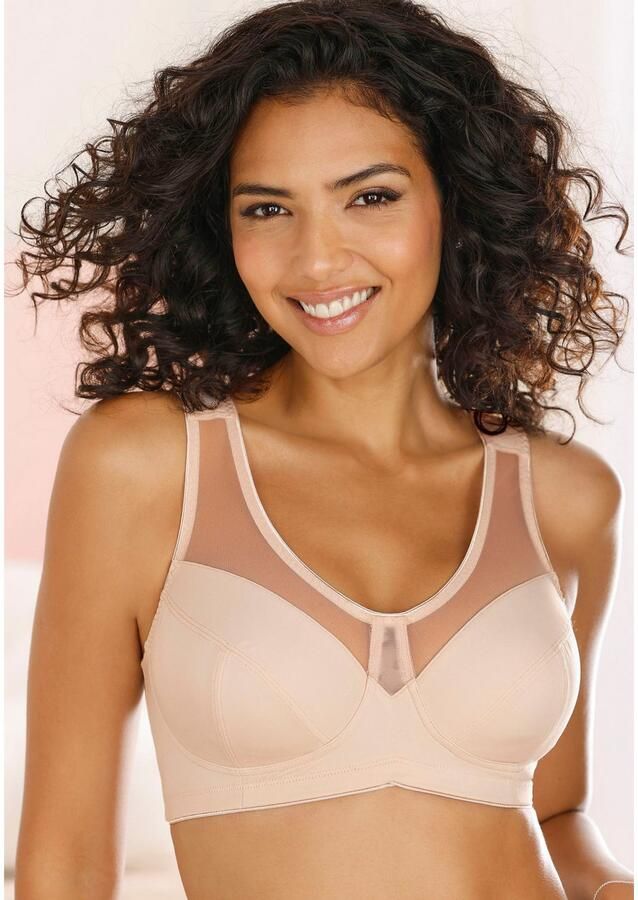 Nuance Steun-bh zonder beugels met mooie net-inzetten (Set van 2) - Foto 4