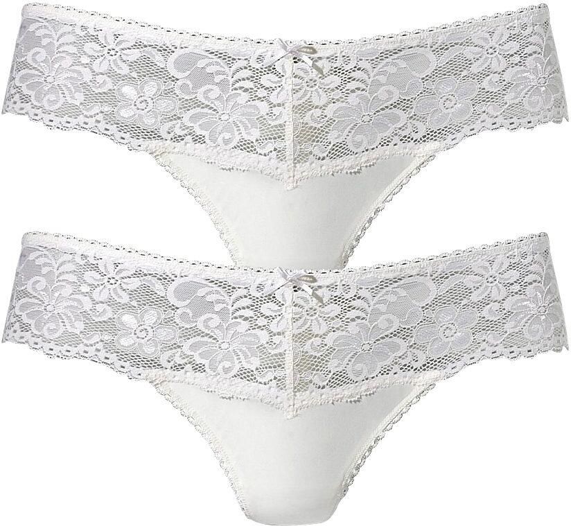 Nuance String Dessous met brede kantband (2 stuks) - Foto 2