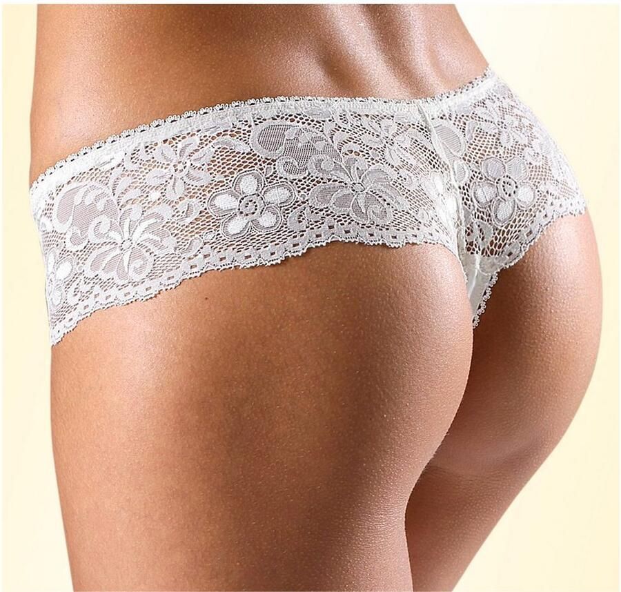 Nuance String Dessous met brede kantband (2 stuks)