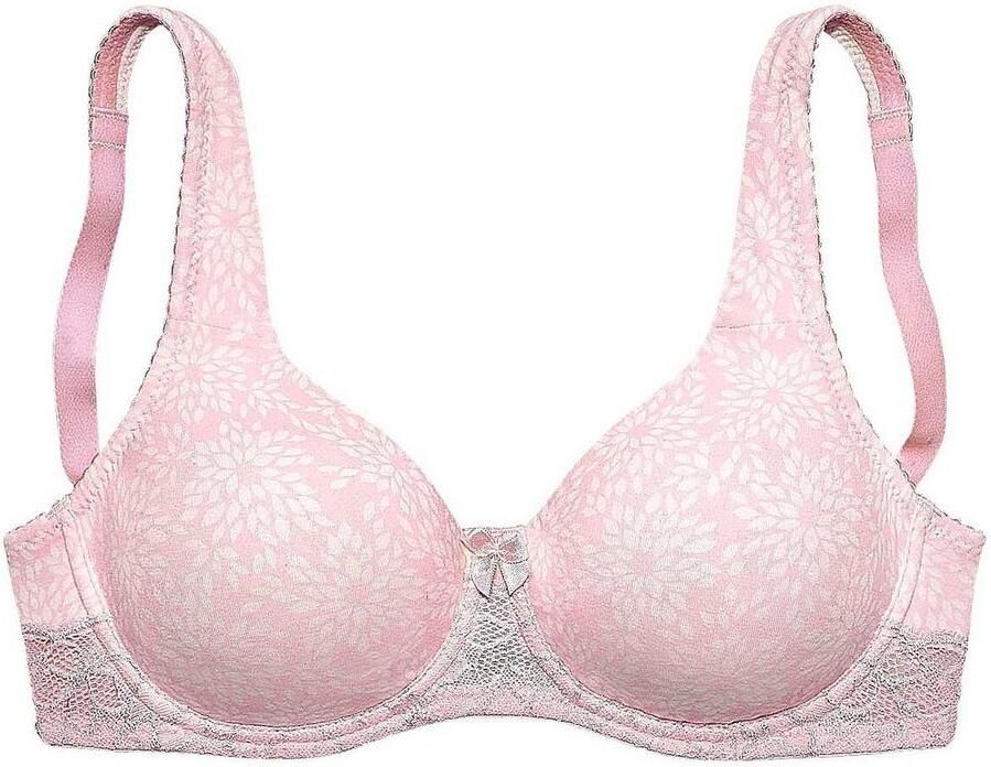 Nuance T-shirt-bh met beugel en bredere bandjes - Foto 6