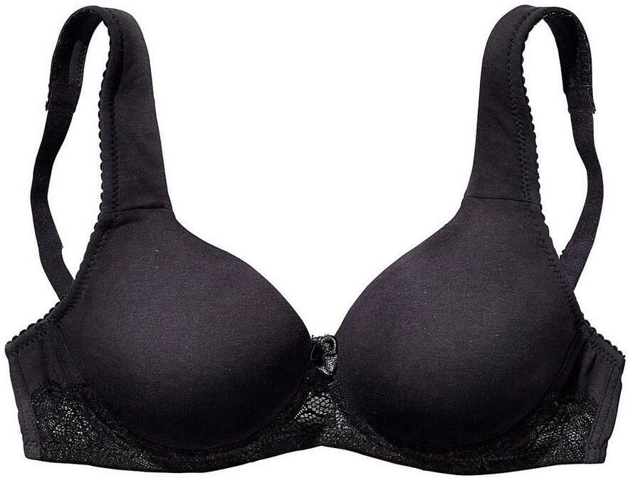 Nuance T-shirt-bh met beugel en bredere bandjes - Foto 3