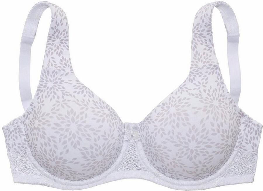 Nuance T-shirt-bh met beugel en bredere bandjes - Foto 5