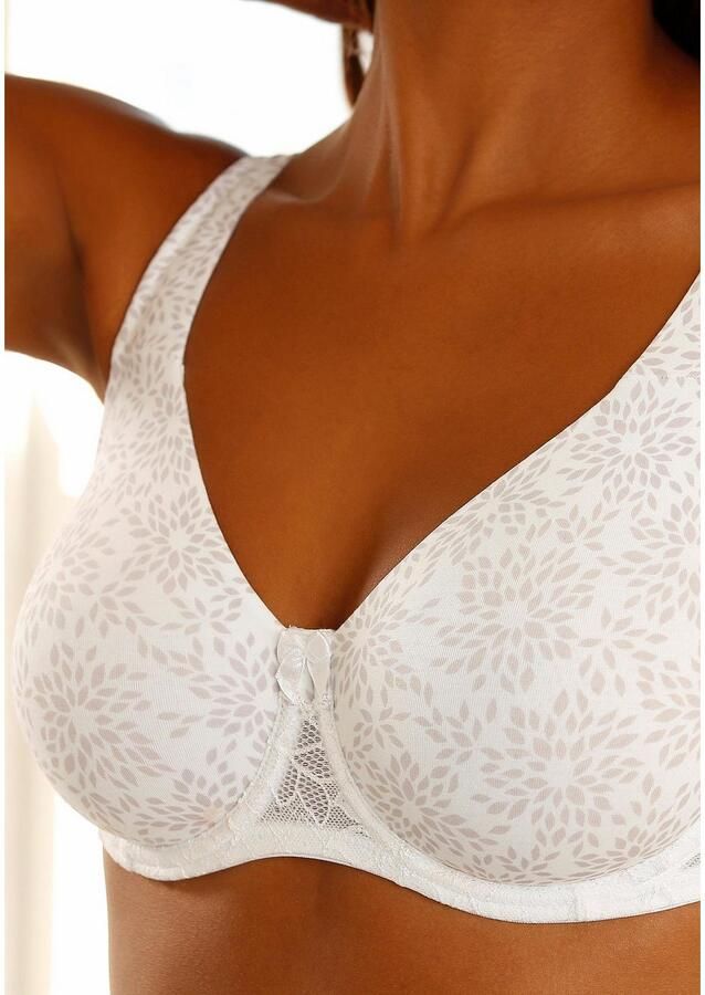 Nuance T-shirt-bh met beugel en bredere bandjes - Foto 2