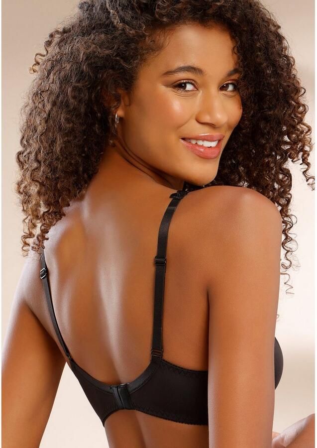 Nuance T-shirt-bh met beugel en met borduursel gegarneerde bandjes - Foto 3