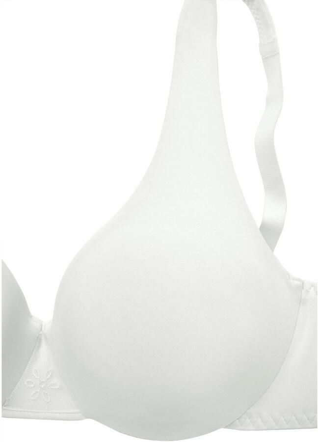 Nuance T-shirt-bh met beugel en naadloze dubbellaagse cups (Set van 2) - Foto 4