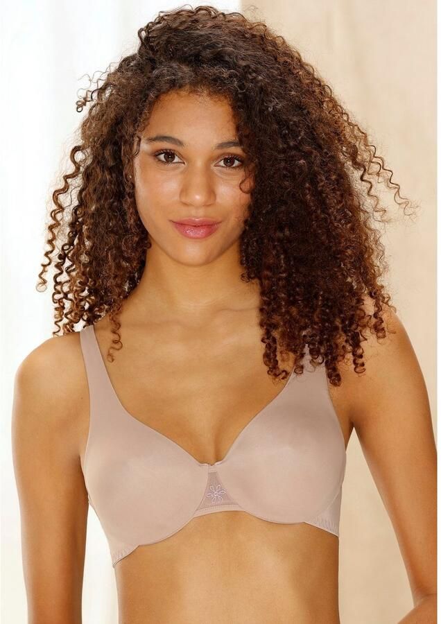 Nuance T-shirt-bh met beugel en naadloze dubbellaagse cups (Set van 2) - Foto 7