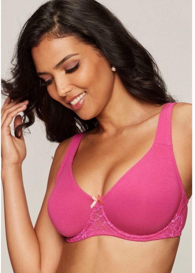 Nuance T-shirt-bh met beugel en ongevoerde cups (Set van 2)