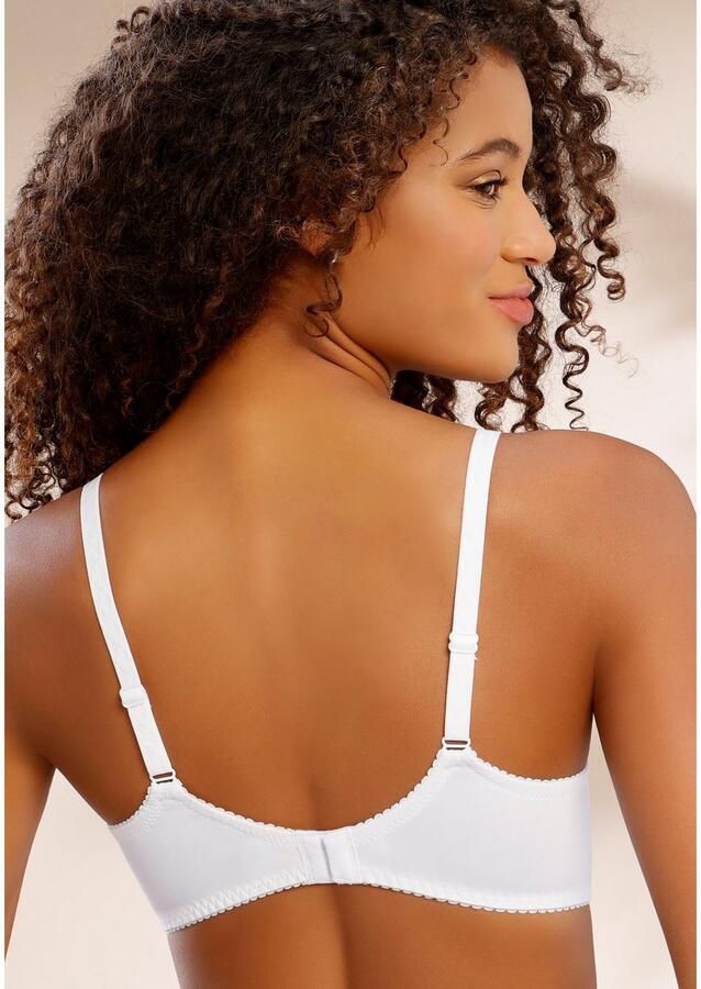 Nuance T-shirt-bh met beugel met naadloze cups van gladde kant dessous - Foto 2