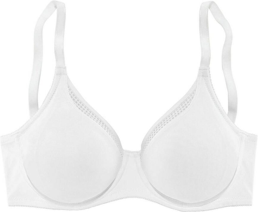 Nuance T-shirt-bh met beugels en naadloze microvezel cups