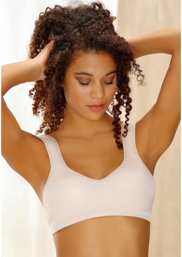 Nuance T-shirt-bh zonder beugels met naadloos voorgevormde cups