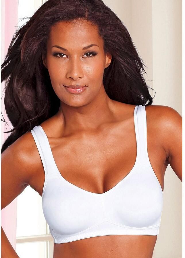 Nuance T-shirt-bh zonder beugels met naadloos voorgevormde cups