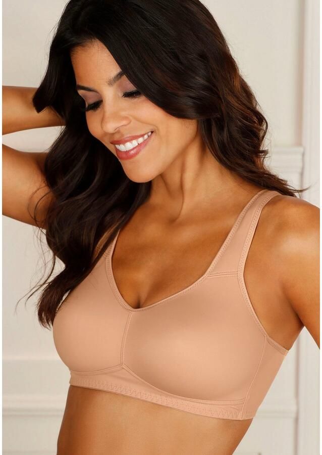 Nuance T-shirt-bh zonder beugels met naadloos voorgevormde cups - Foto 2