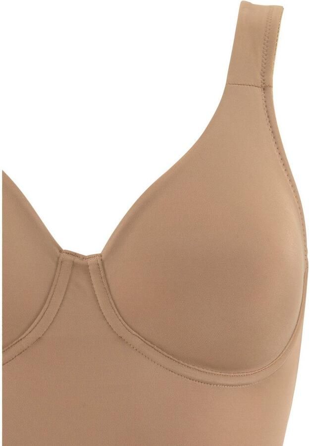 Nuance T-shirt-body met beugel met figuurvormend effect shapewear body shaping body (Set van 2) - Foto 2