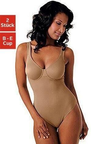 Nuance T-shirt-body met beugel met figuurvormend effect shapewear body shaping body (Set van 2) - Foto 4