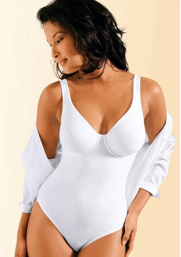 Nuance T-shirt-body met beugel met figuurvormend effect shapewear body shaping body (Set van 2)