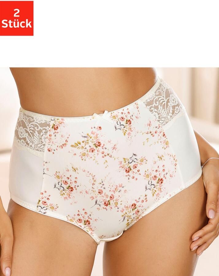 Nuance Tailleslip met leuke kanten inzetten (Set van 2) - Foto 7