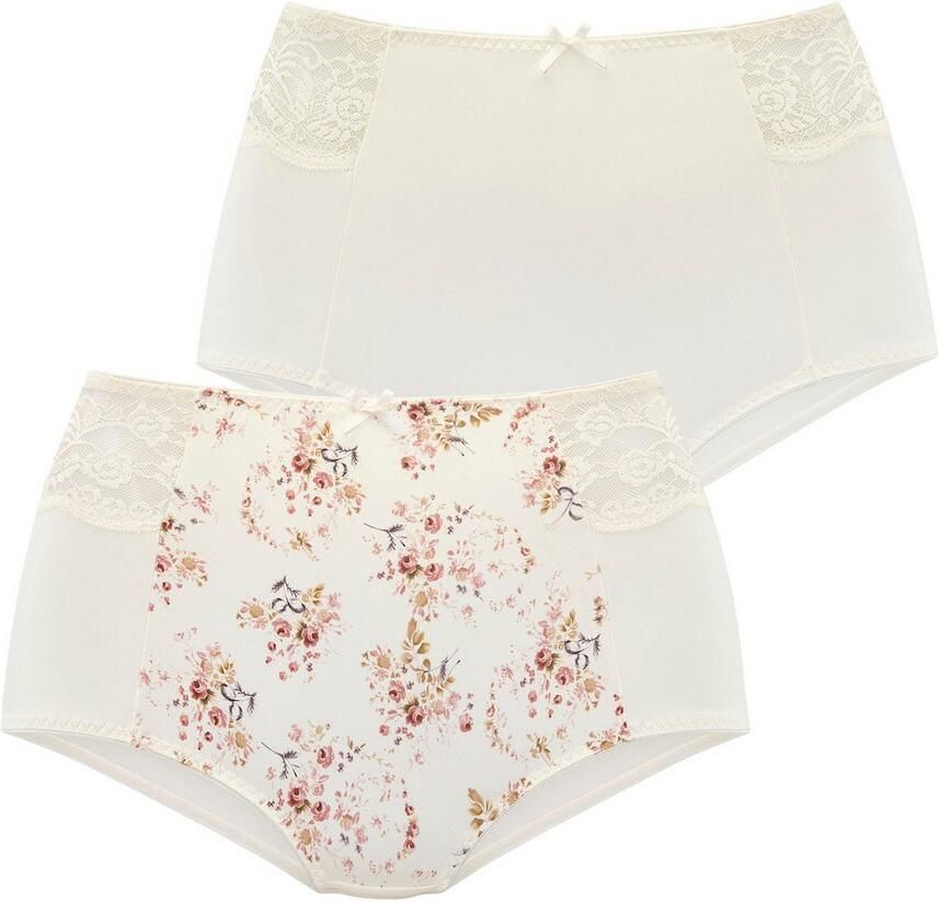 Nuance Tailleslip met leuke kanten inzetten (Set van 2) - Foto 3