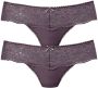 Nuance String Dessous met brede kantband (2 stuks) - Thumbnail 1