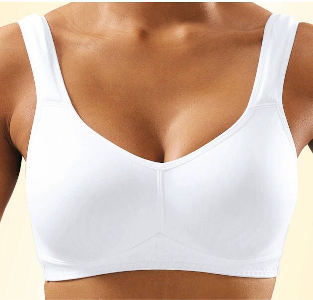 Nuance T-shirt-bh zonder beugels met naadloos voorgevormde cups - Foto 1