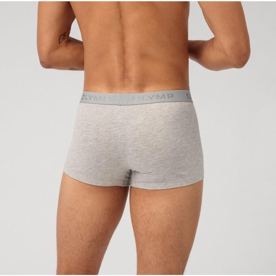 OLYMP Boxershort met logoprint bij de band (3 stuks)