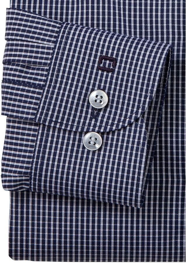 OLYMP Level Five Body fit zakelijk overhemd met haaikraag - Foto 2