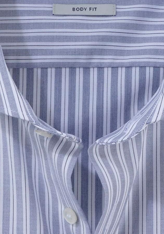 OLYMP Level Five Body fit zakelijk overhemd met haaikraag - Foto 2