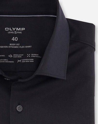 OLYMP Level Five Body fit zakelijk overhemd met kentkraag model 'Modern' - Foto 5
