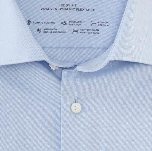 OLYMP Level Five Slim fit zakelijk overhemd met knoopsluiting - Foto 4