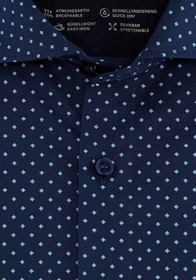 OLYMP Businessoverhemd Level Five 24 Seven body fit jersey overhemd - Foto 3