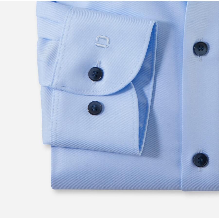 OLYMP Level Five Slim fit zakelijk overhemd van katoenmix - Foto 3