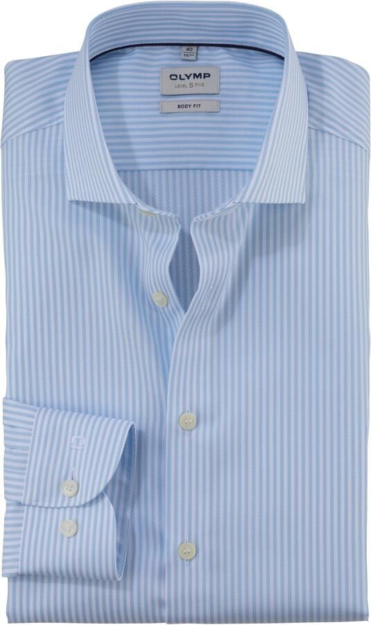 OLYMP Level Five Slim fit zakelijk overhemd van premium kwaliteit