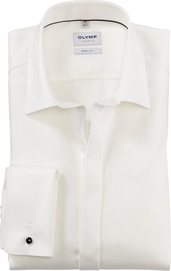 OLYMP Level Five Slim fit zakelijk overhemd met kentkraag model 'New York'